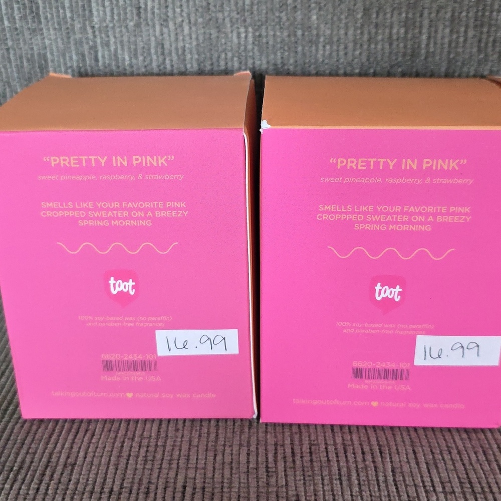 Four Scented Candle Set All By Toot, Three Are 8oz, One Is 16oz, New - Picture 8 of 8